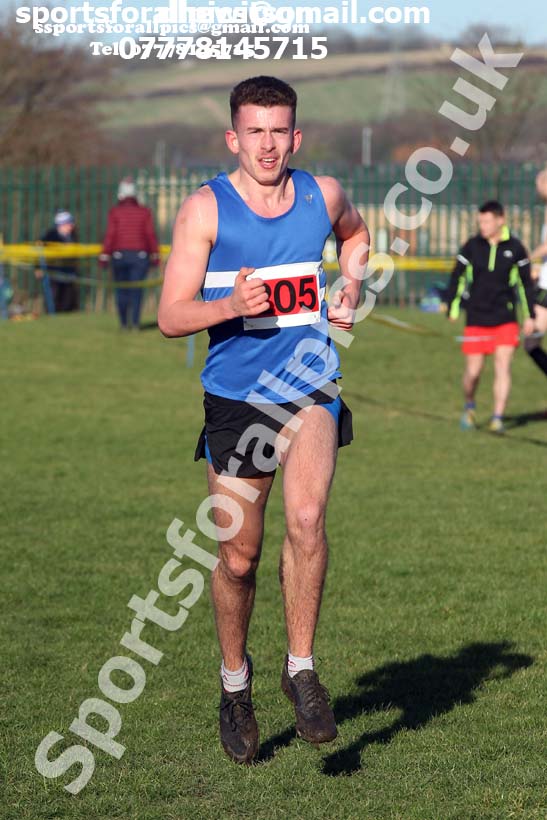Senior mens 2020 Birtley Cross Country Relay, County Durham.  Photo: David T. Hewitson/Sports for All Pics